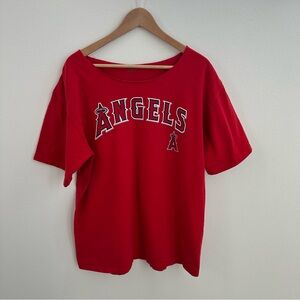 Angels MLB off the shoulder Tee